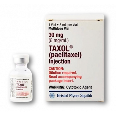 TAXOL 30 MG ( PACLITAXEL 6 MG / ML ) 5 ML MULTIDOSE VIAL
